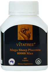 VITATREE Maxi Sheep placenta 80000 Max 60 Capsules